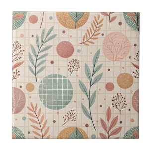 Modern Boho Botanical   Minimalist & Geometric Tile