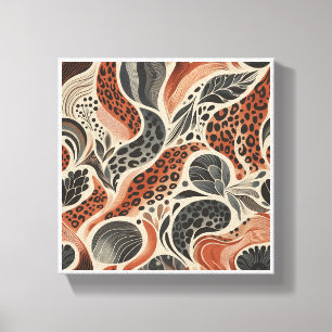 Modern Boho Leopard Print - Abstract Animal Skin a