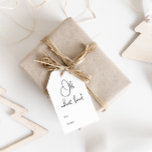 Modern Boho Oh What Fun To and From Gift Tags<br><div class="desc">Celebrate the joy of the season with these modern boho oh what fun gift tags. The unique and chic editable script creates a touch of charm and individuality. Its simple, elegant black-and-white design, featuring a classic bohemian arch frame, evokes a whimsical winter ambiance. The minimal and delicate festive font adds...</div>