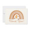 Modern Boho Rainbow Thank You Note Card