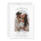 Modern Boho Save the Date | Photo Minimalist Cards