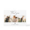 Modern Boho Script Wedding Photo