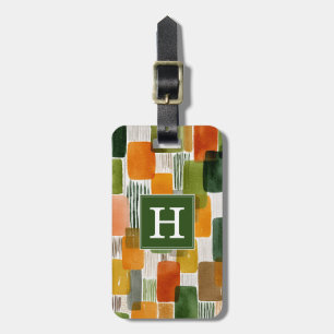 Modern Boho Texture Luggage Tag