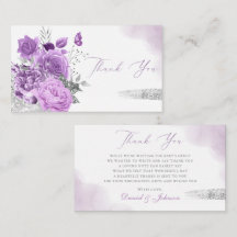 Modern Boho Watercolor Floral Baby Showe Thank You
