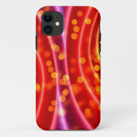 Modern Bokeh Lines Wave Points Swing Background