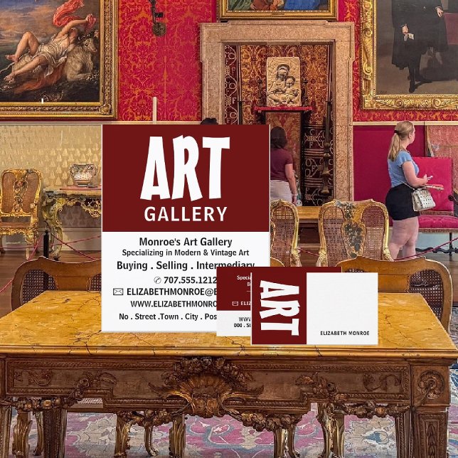 Modern Bold, Art Dealer, Gallery Flyer (Creator Uploaded)