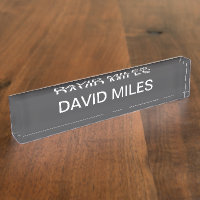 Modern Bold Editable Name, Business or Brand Etc.