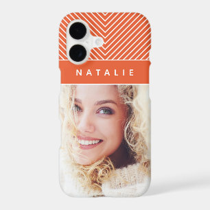 Modern, bold, graphic geometric stripe personalize