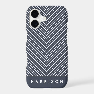 Modern, bold, graphic geometric stripe personalize