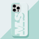 Modern Bold Initial Monogram iPhone 15 Pro Max Case<br><div class="desc">Modern Initial Monogram Phone Case. Create your own personalized iPhone Case with custom initial name.</div>