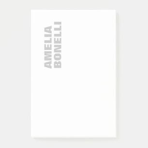 Modern Bold Minimalist Professional  Post-it Notes