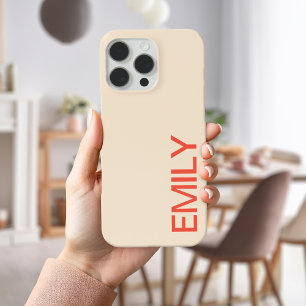 Modern Bold Personalized iPhone 13 Case