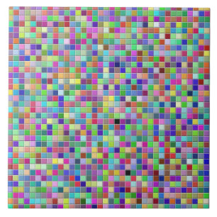 Modern Bold Print  Tile