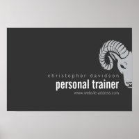 Modern Bold Rams Head Offset Logo Download