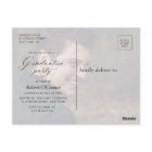 Modern Bold typography graduation party invitation