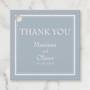 Modern Border Minimalist Light Grey Grey Favour Ta Tags