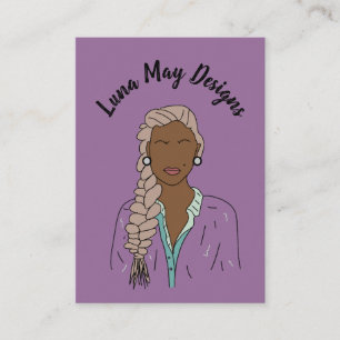 Modern Boss Woman Jewellery Display Business Card