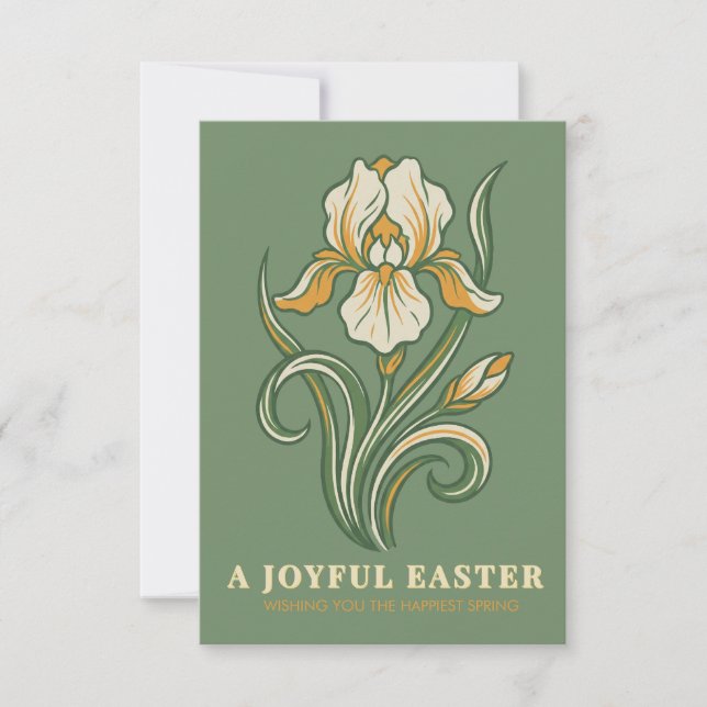 Modern Botanical Easter Blessings (Front)