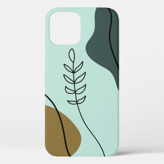 Modern Botanical iPhone Case