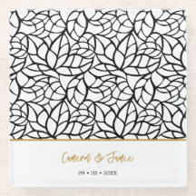 Modern Botanical Leaf Pattern Names Date