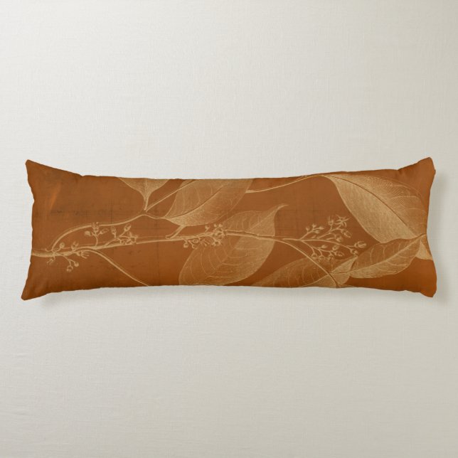 Modern Botany VI Body Pillow (Front)