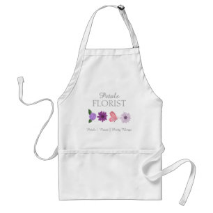 Modern Boutique Florist Business Branding  Standard Apron