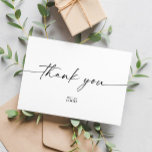Modern Branded Thank You<br><div class="desc">Small business thank you cards. Modern thank you.</div>