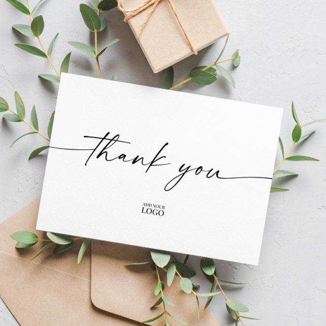 Modern Branded Thank You Card (Creator Uploaded)
