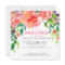 Modern Bridal Luncheon Floral Coral Pink Roses