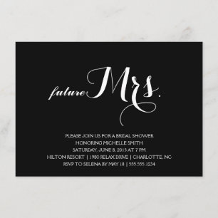 Modern Bridal Shower Invitation