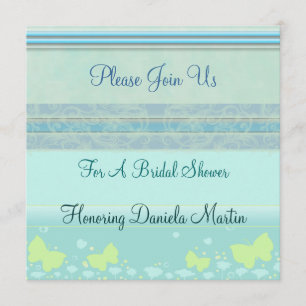 Modern Bridal / Wedding Shower Invitations