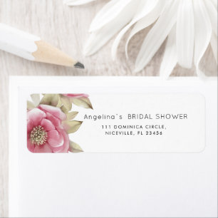 Modern Bride Shower Sticker 