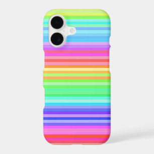 Modern Bright Rainbow Stripes