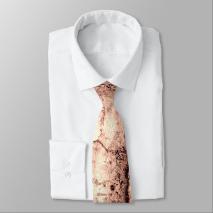 Modern brown beige sepia burnt orange granite tie