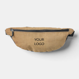Modern Brown Business Logo Name Fanny Pack