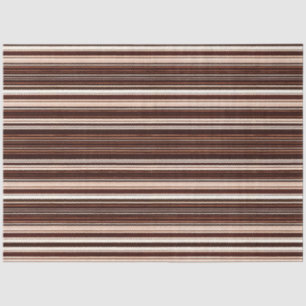 Modern Brown White Luxury Linen Texture Collection Tissue Paper