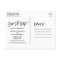 Modern Brush Script Couple 4 Photo Save Our Date