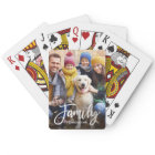 Modern Brush Script Family Photo