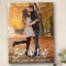 Modern Brush Script Photo Save The Date