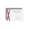 Modern Brush Strokes Wedding RSVP | Lavender Berry