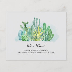Modern Budget Cacti Weve Moved Moving Announcement