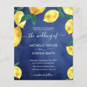 Modern Budget Lemon Capri Italy wedding