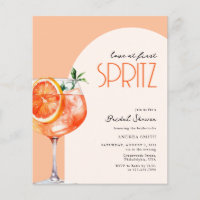 Modern Budget Love at First Spritz Bridal Shower