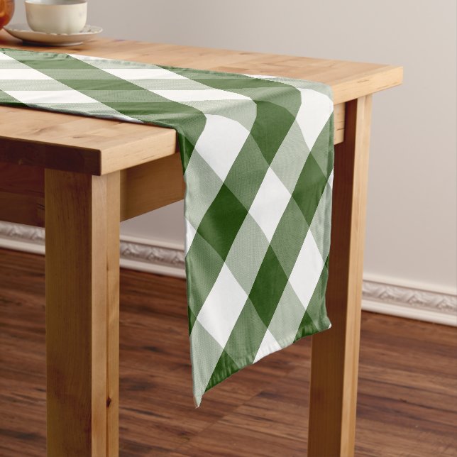 Modern Buffalo Check Table Runner (In Situ)