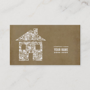 Modern Builder Construction Template Business Card