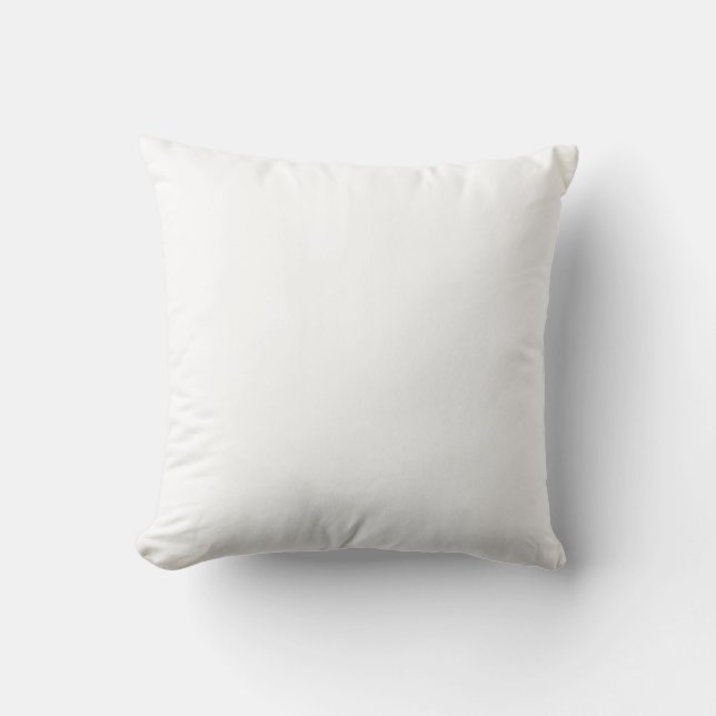 Modern burgundy & white stylish Tao Throw Pillow (Front)