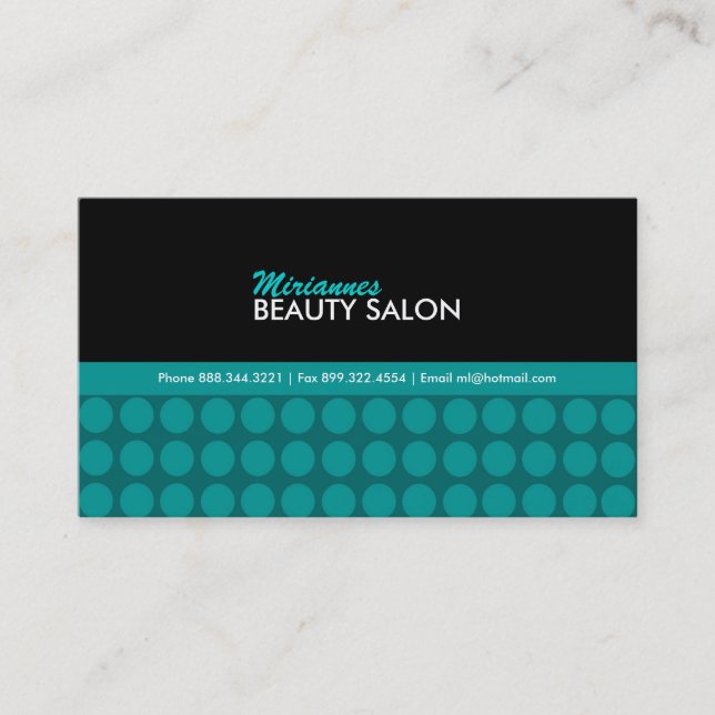 Modern Business Card (Front)