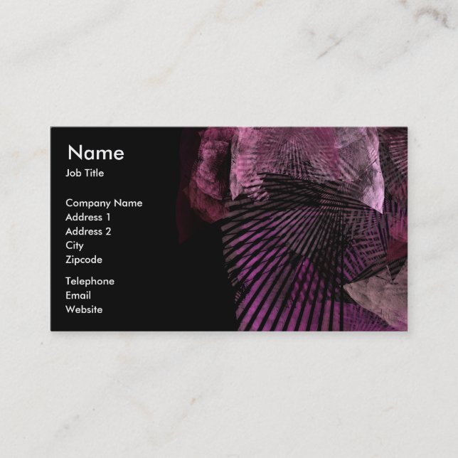 Modern Business Card (Front)