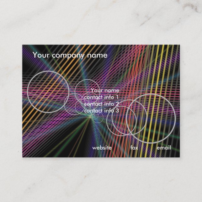 Modern Business Card (Front)