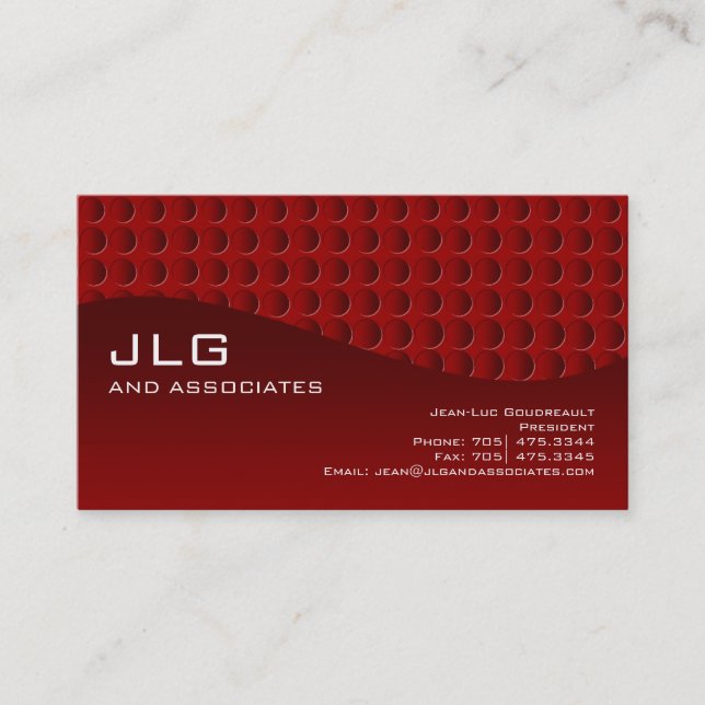 Modern Business Card (Front)